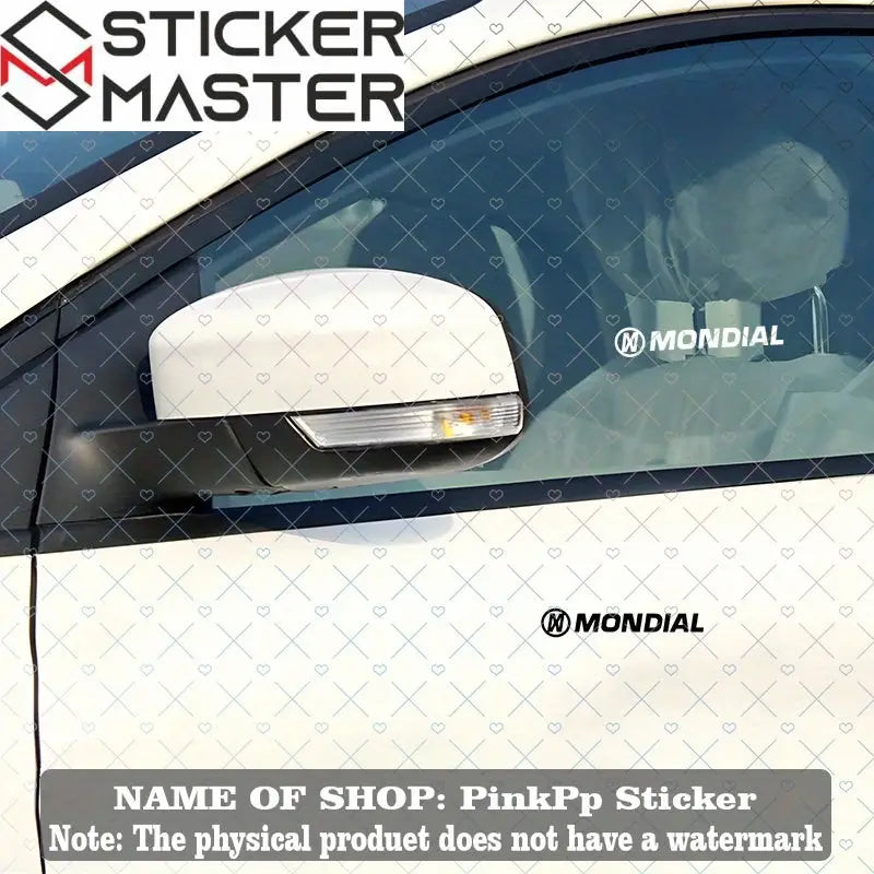 Mondial Logo Sticker Araba ve Motor Çıkartma Seti | Sticker Master