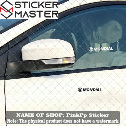 Mondial Logo Sticker Araba ve Motor Çıkartma Seti | Sticker Master