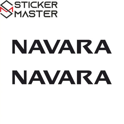 Navara Sticker Bagaj ve Kapı Yazısı Seti | Sticker Master - Sticker Master