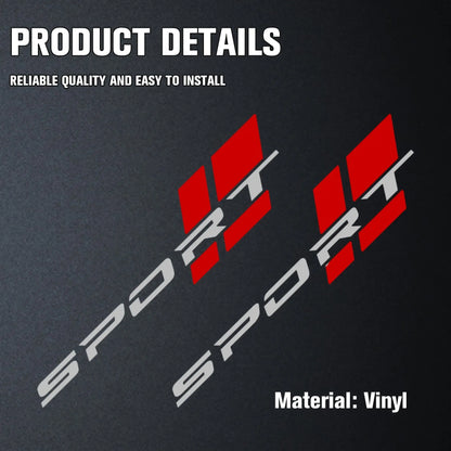 Sport Araba Sticker 2li Set 40.6cm Su Geçirmez | Sticker Master Sticker Master