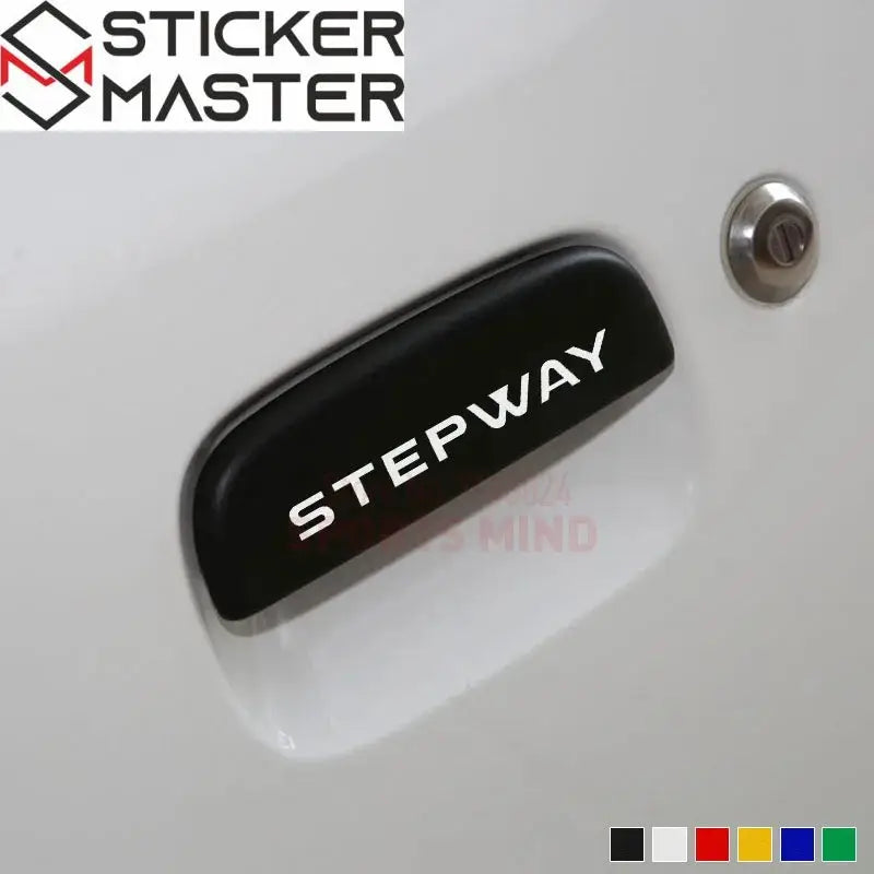Stepway Kapı Kolu Sticker Seti 4 Adet | Sticker Master Sticker Master