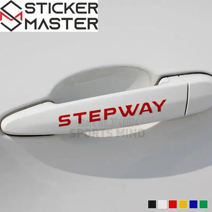 Stepway Kapı Kolu Sticker Seti 4 Adet | Sticker Master Sticker Master
