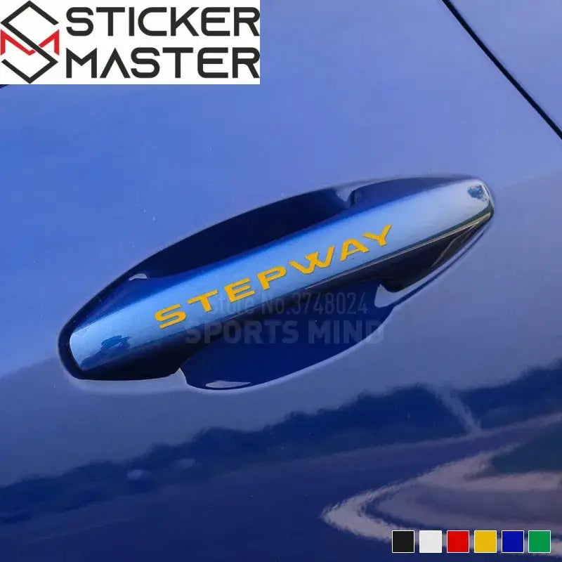 Stepway Kapı Kolu Sticker Seti 4 Adet | Sticker Master Sticker Master
