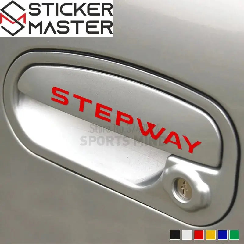 Stepway Kapı Kolu Sticker Seti 4 Adet | Sticker Master Sticker Master