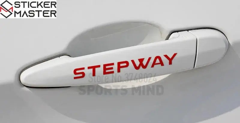 Stepway Kapı Kolu Sticker Seti 4 Adet | Sticker Master Sticker Master