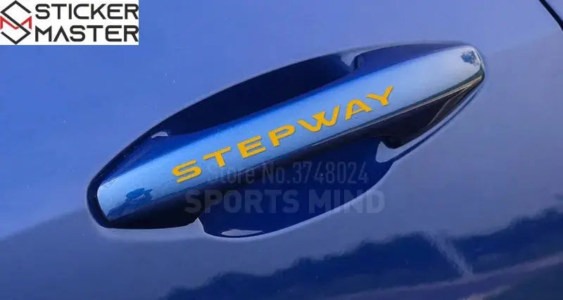 Stepway Kapı Kolu Sticker Seti 4 Adet | Sticker Master Sticker Master