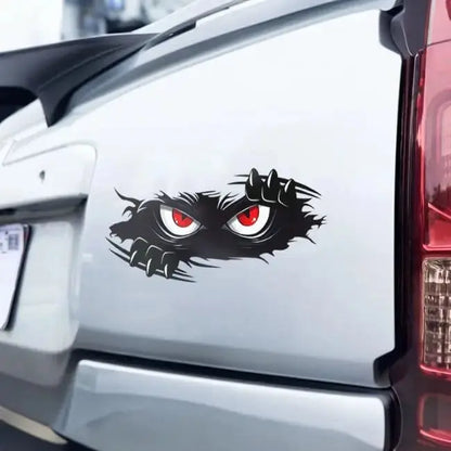 Sticker Master 3’lü Peeking Monster Sticker Seti – Su Geçirmez 3D Tarz Vinil Çıkartma Etiket Yapıştırma Sticker Master