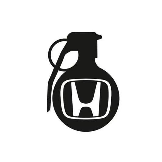 Sticker Master Honda El Bombası Sticker Oto Araç Çıkartma Etiket 13 Cm Sticker Master