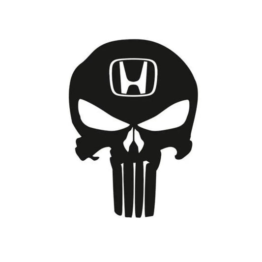Sticker Master Honda Punisher Sticker Oto Araç Çıkartma Etiket 20 Cm Sticker Master