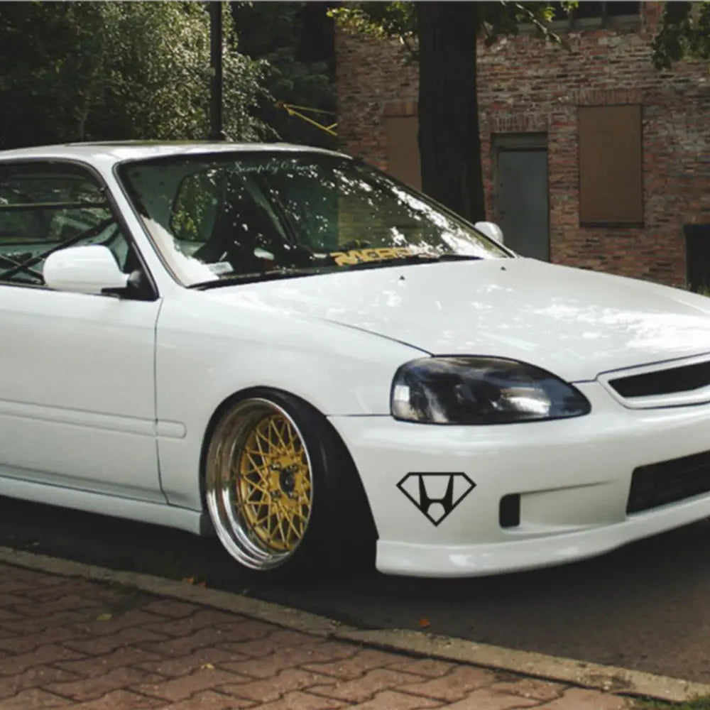 Sticker Master Süper Honda Sticker Oto Araç Çıkartma Etiket 22 Cm Sticker Master