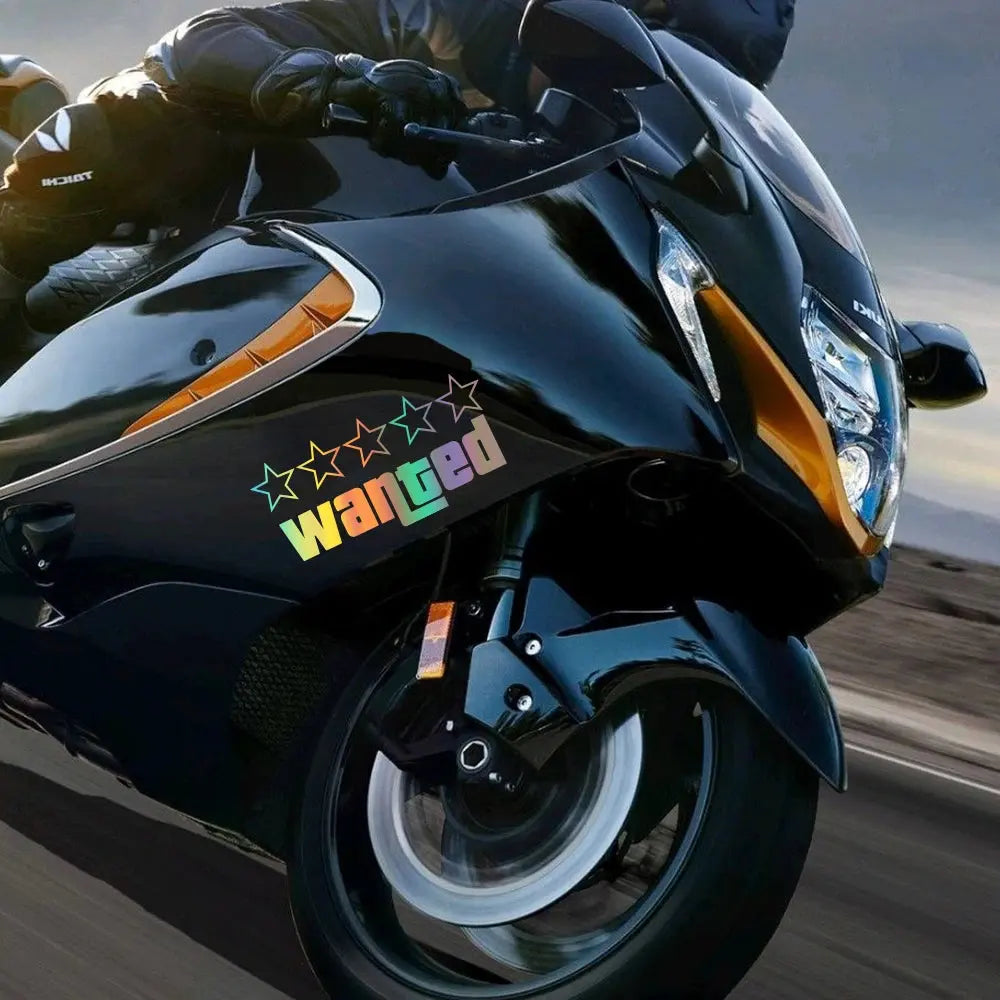 Sticker Master Wanted Araba Komik Çıkartmalar Oto Vinil Film GTA Çıkartmaları Araba Tampon Pencereleri Motosiklet Dizüstü Bilgisayar Duvarları Araba Aksesuar Sticker Master