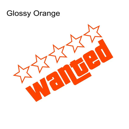 Sticker Master Wanted Araba Komik Çıkartmalar Oto Vinil Film GTA Çıkartmaları Araba Tampon Pencereleri Motosiklet Dizüstü Bilgisayar Duvarları Araba Aksesuar Sticker Master