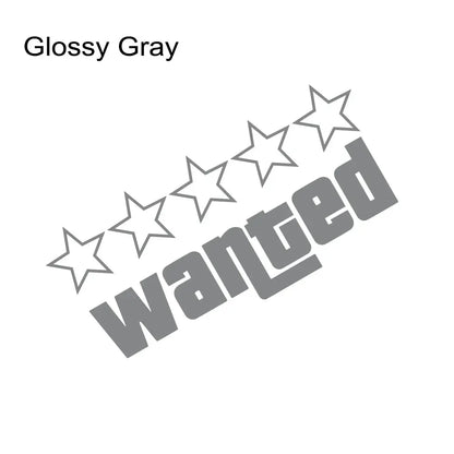 Sticker Master Wanted Araba Komik Çıkartmalar Oto Vinil Film GTA Çıkartmaları Araba Tampon Pencereleri Motosiklet Dizüstü Bilgisayar Duvarları Araba Aksesuar Sticker Master