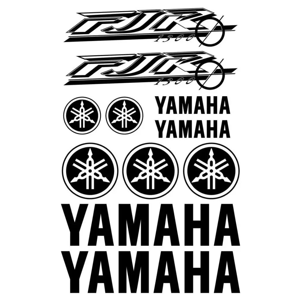 Sticker Master Yamaha FJR 1300 Sticker Set Sticker Set Motor Çıkartma Etiket Sticker Master