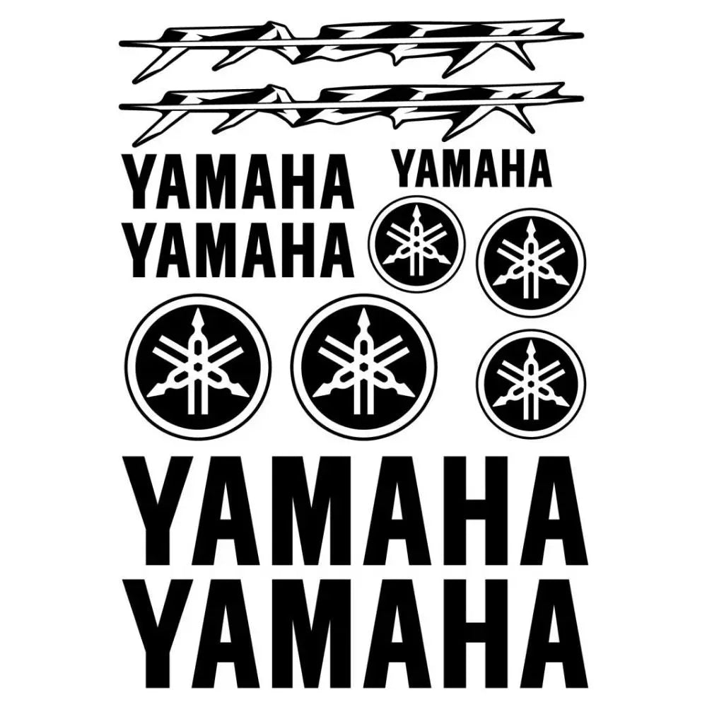 Sticker Master Yamaha Fazer Sticker Set Model 3 Sticker Set Motor Çıkartma Etiket Sticker Master