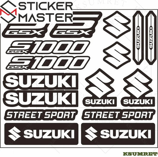 Suzuki GSX-S1000 Sticker Seti | Sticker Master - Sticker Master