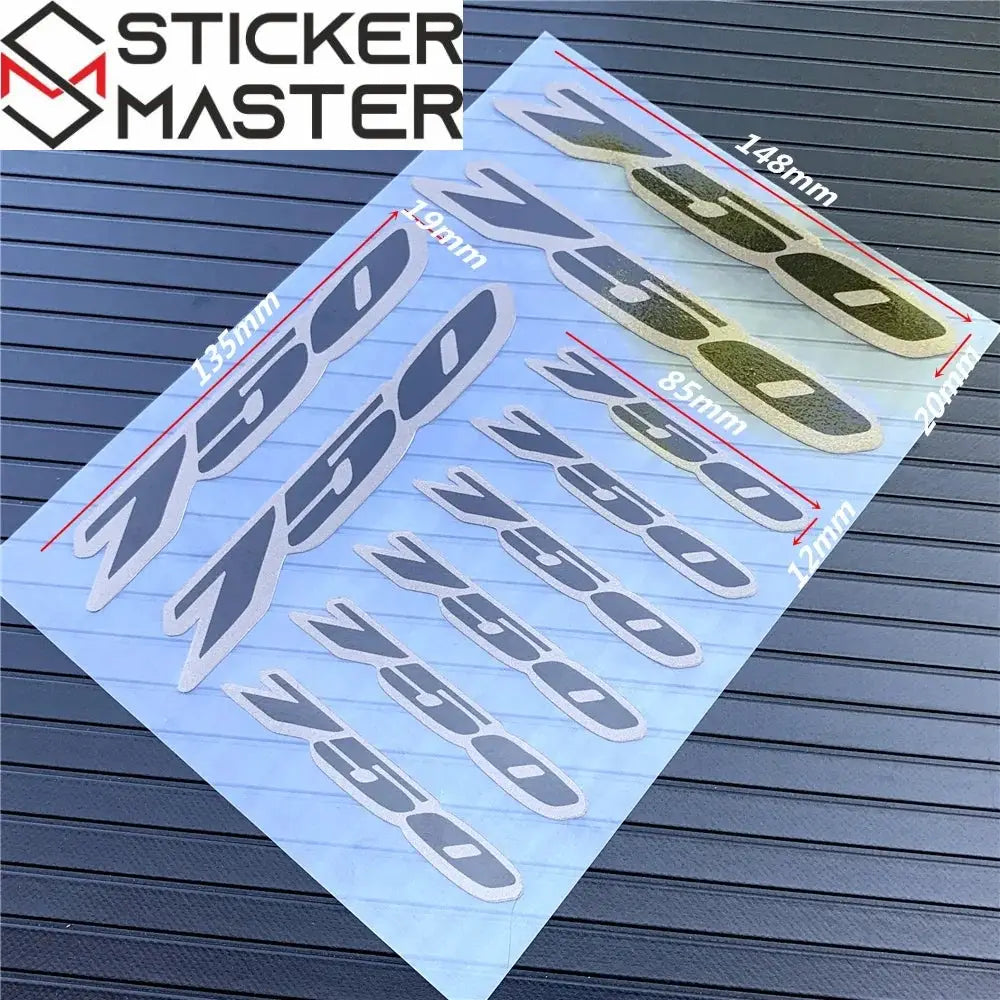 Suzuki GSXR Sticker Kuyruk Grenaj Hacim Seti | Sticker Master - Sticker Master