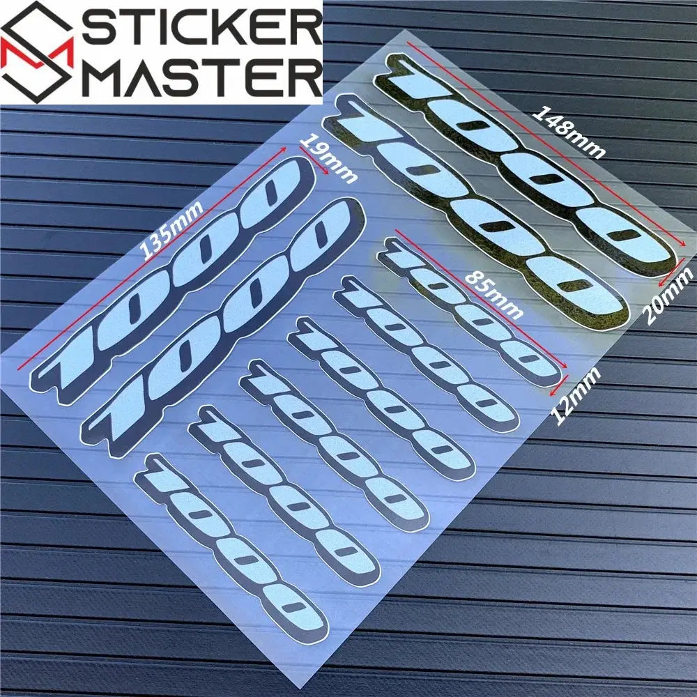 Suzuki GSXR Sticker Kuyruk Grenaj Hacim Seti | Sticker Master - Sticker Master