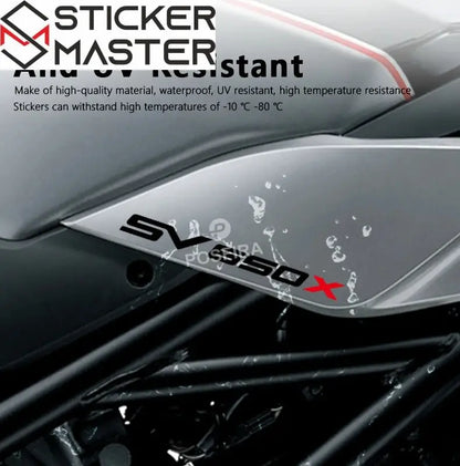 Suzuki SV650X Sticker Yan Grenaj Seti Cafe Racer | Sticker Master - Sticker Master