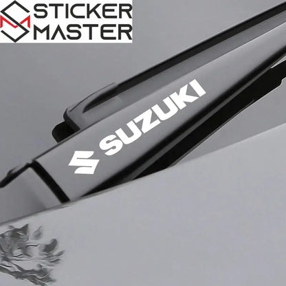 Suzuki Sticker Seti (4 Adet) | Kapı Kolu, Ayna ve Jant Logosu Sticker Master