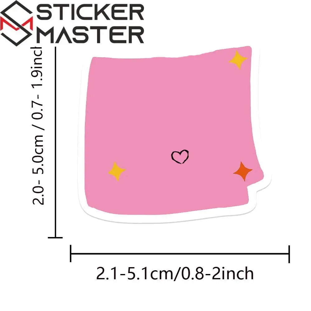 Sticker Master Temel Reis (Popeye) Nostaljik Sticker Seti (50 Adet) | Su Geçirmez Çizgi Film Çıkartmaları - Sticker Master