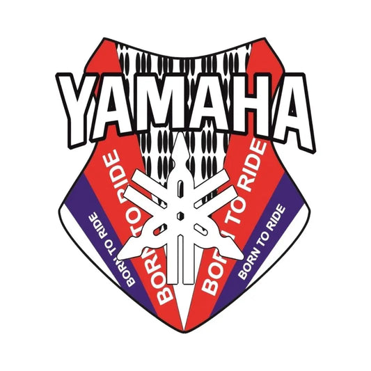 Sticker Master Yamaha Born To Ride Sticker Motor Çıkartma Etiket - 15 Cm Sticker Master