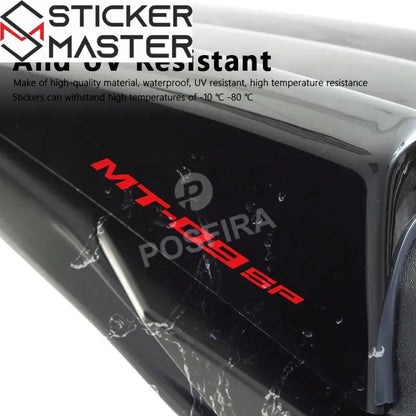 Yamaha MT-09 Sticker Yan Grenaj SP Logo Seti | Sticker Master - Sticker Master