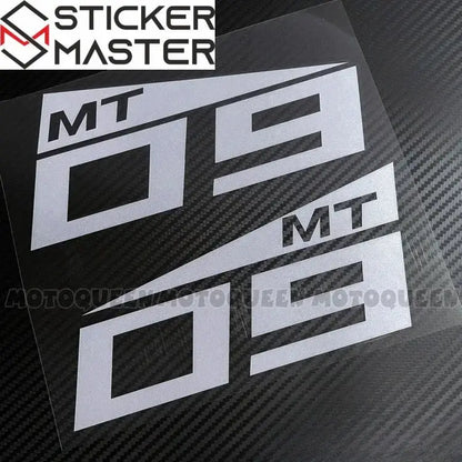 Yamaha MT Sticker Seti | MT-07, MT-09, MT-25 ve MT-03 İçin Depo Logosu (Çift) Sticker Master