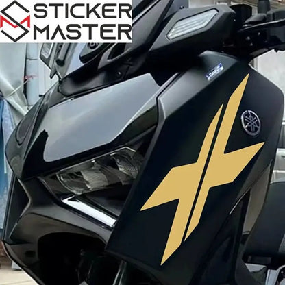 Yamaha XMAX 300 Sticker | Sport X-Logo Ön Kafa ve Grenaj Decal Seti Sticker Master