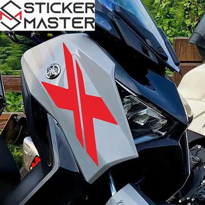 Yamaha XMAX 300 Sticker | Sport X-Logo Ön Kafa ve Grenaj Decal Seti Sticker Master