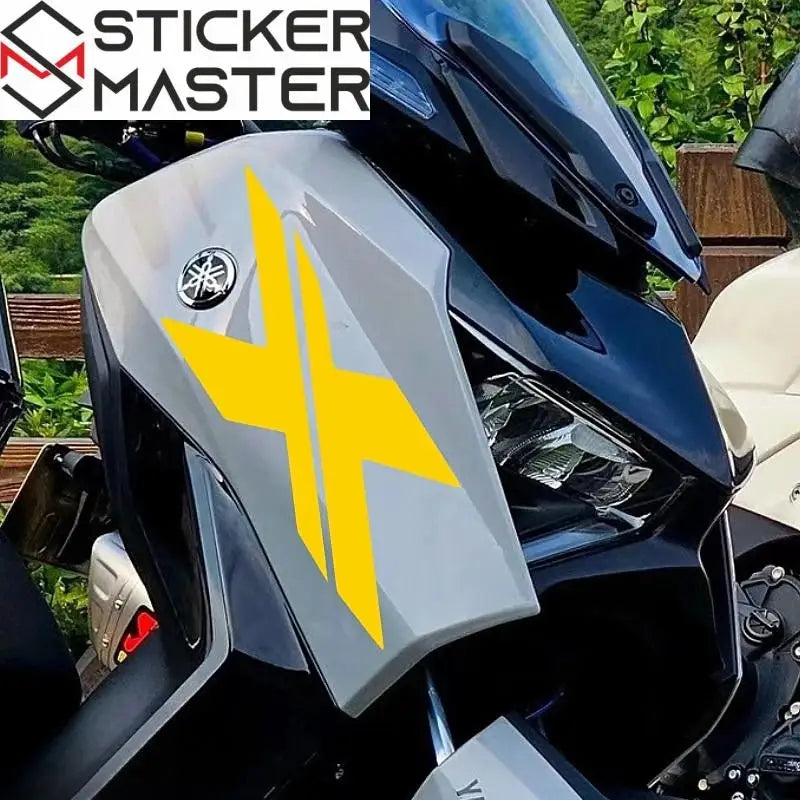 Yamaha XMAX 300 Sticker | Sport X-Logo Ön Kafa ve Grenaj Decal Seti Sticker Master