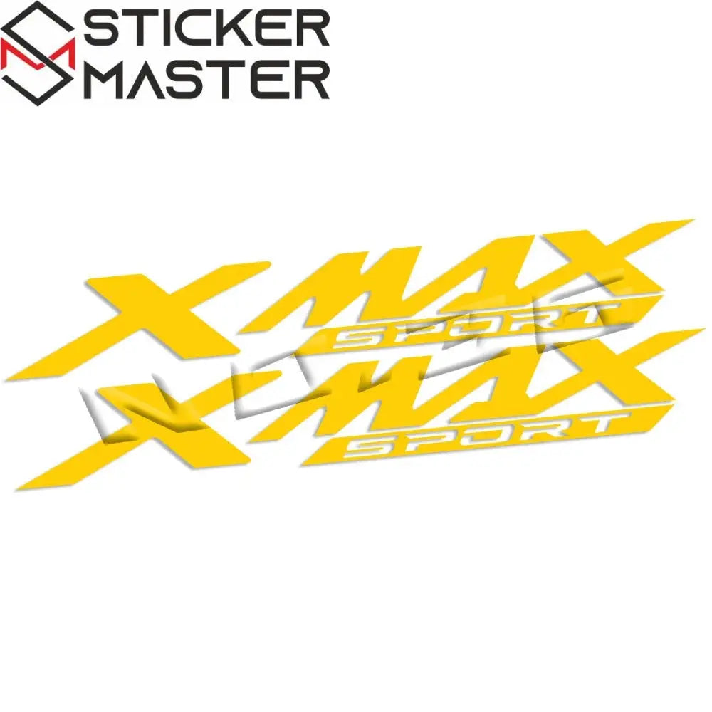 Yamaha XMAX Sticker | 125/250/300/400 Uyumlu Sport Ön Grenaj Yazısı Sticker Master