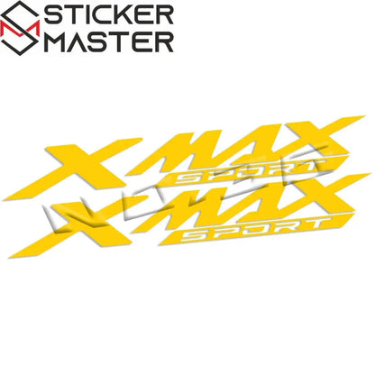Yamaha XMAX Sticker | 125/250/300/400 Uyumlu Sport Ön Grenaj Yazısı Sticker Master