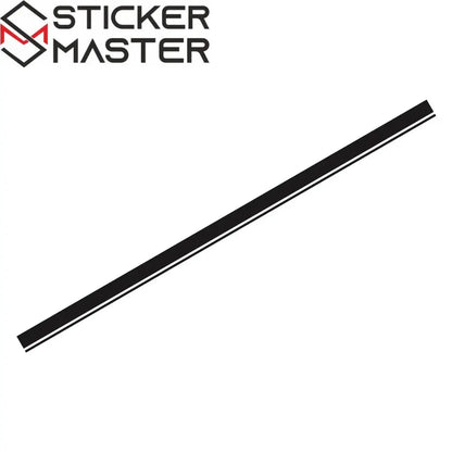 Sticker Master Evrensel Uzun Yarış Şerit Sticker Seti (Kaput, Tavan, Bagaj) - Sticker Master